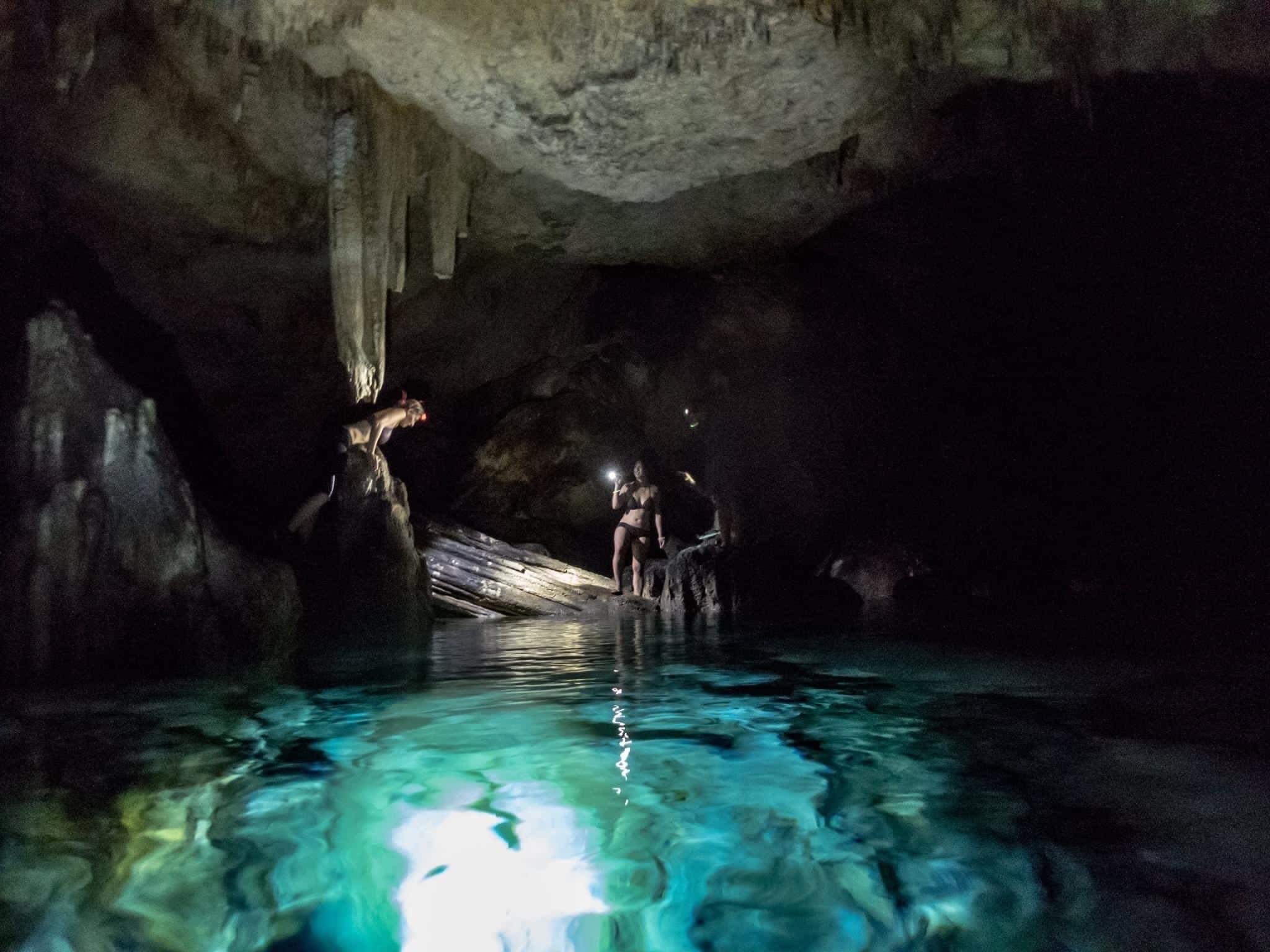 Deep Dive Exploration at Anahulu Cave Pool – Tonga Travel Troupe