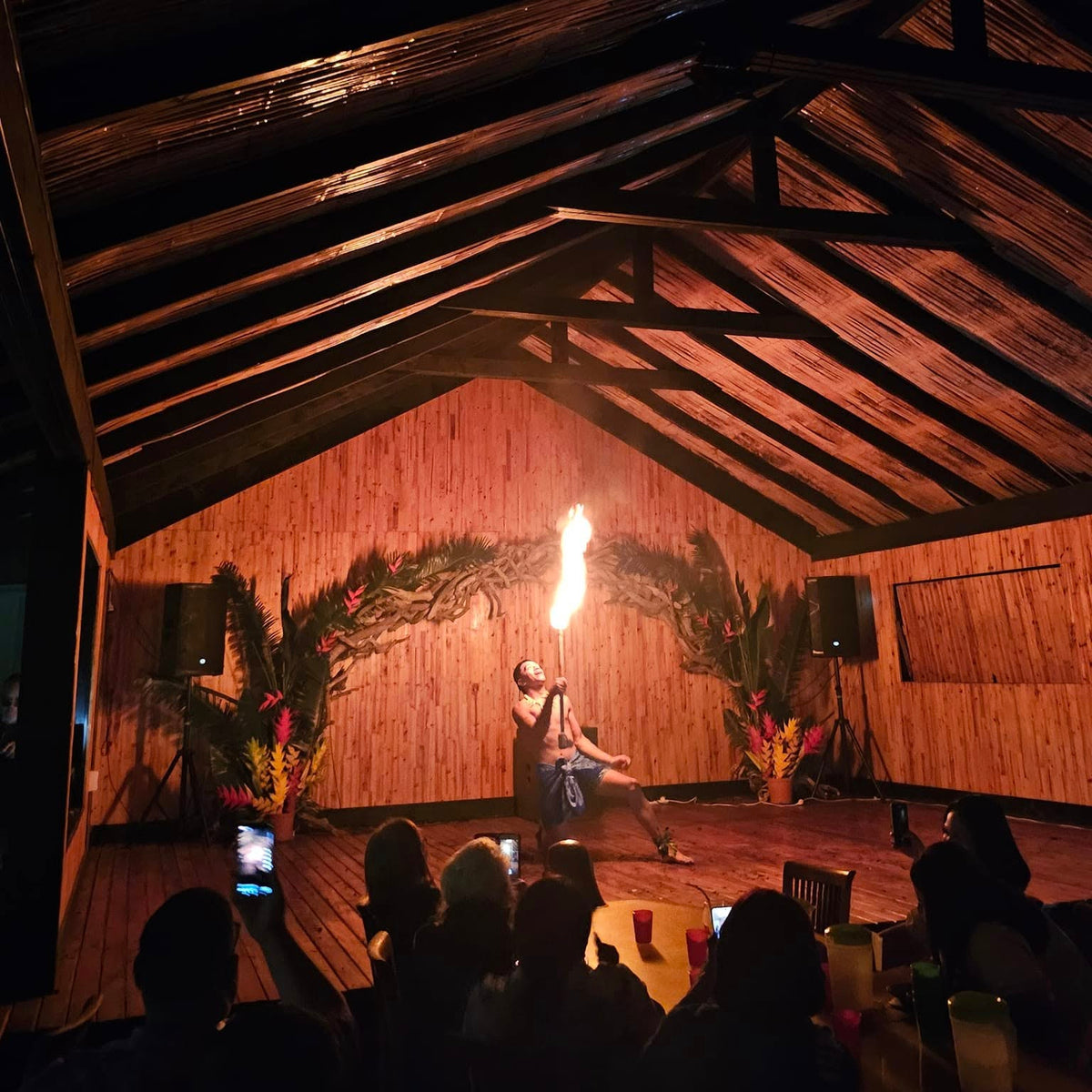Tonga Fire Show & Buffet Dinner | Guided Night Tour, Katea Resort