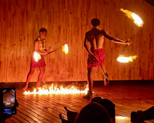 Tonga Fire Show & Buffet Dinner | Guided Night Tour, Katea Resort