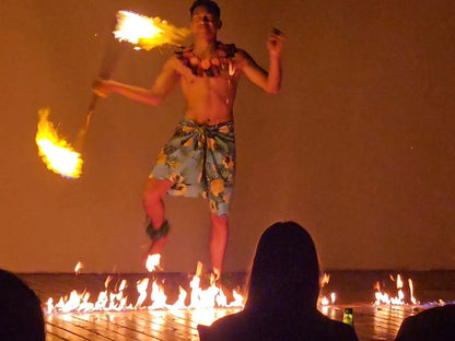 Tonga Fire Show & Buffet Dinner | Guided Night Tour, Katea Resort